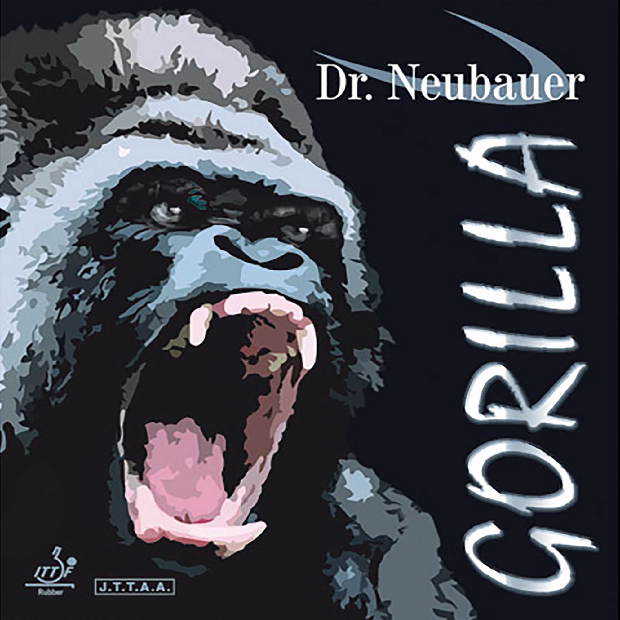 Dr. Neubauer Belag Gorilla mit Dämpfungsschwamm schwarz 1,8 mm