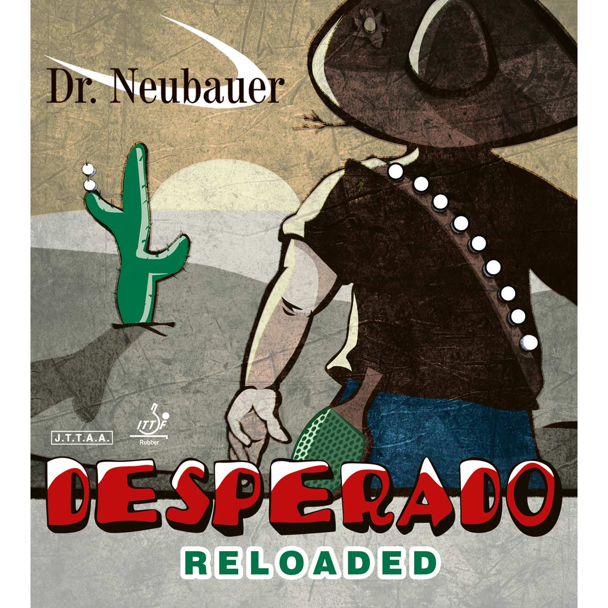 Dr. Neubauer Belag Desperado Reloaded rot 0,6 mm