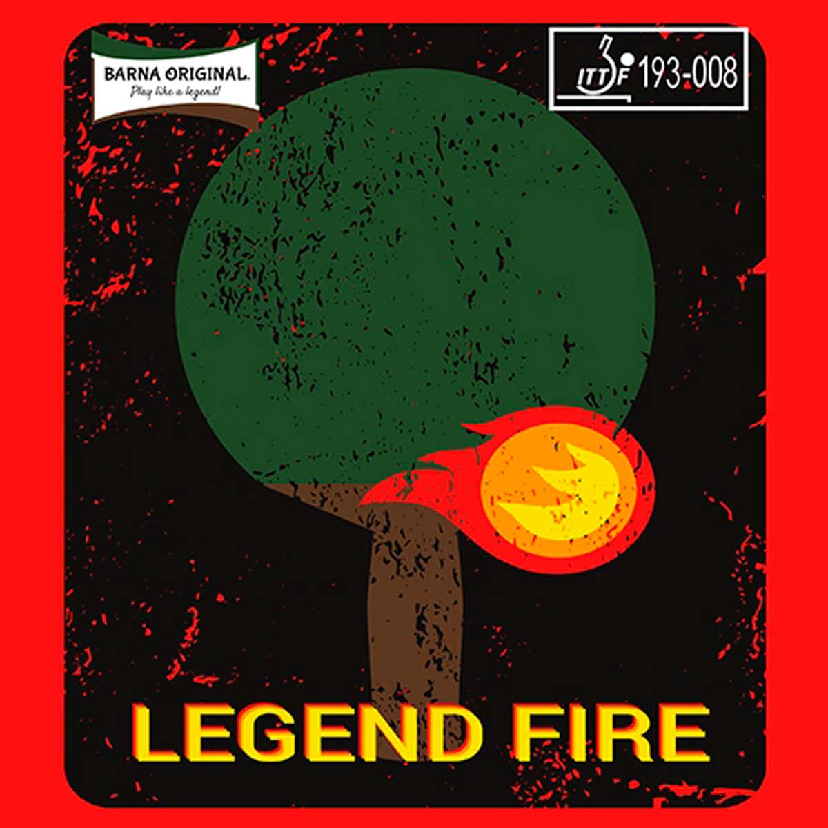 Barna Belag Legend Fire rot 1,5 mm