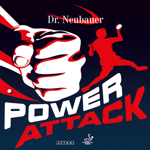 Dr. Neubauer Belag Power Attack schwarz 2,0 mm