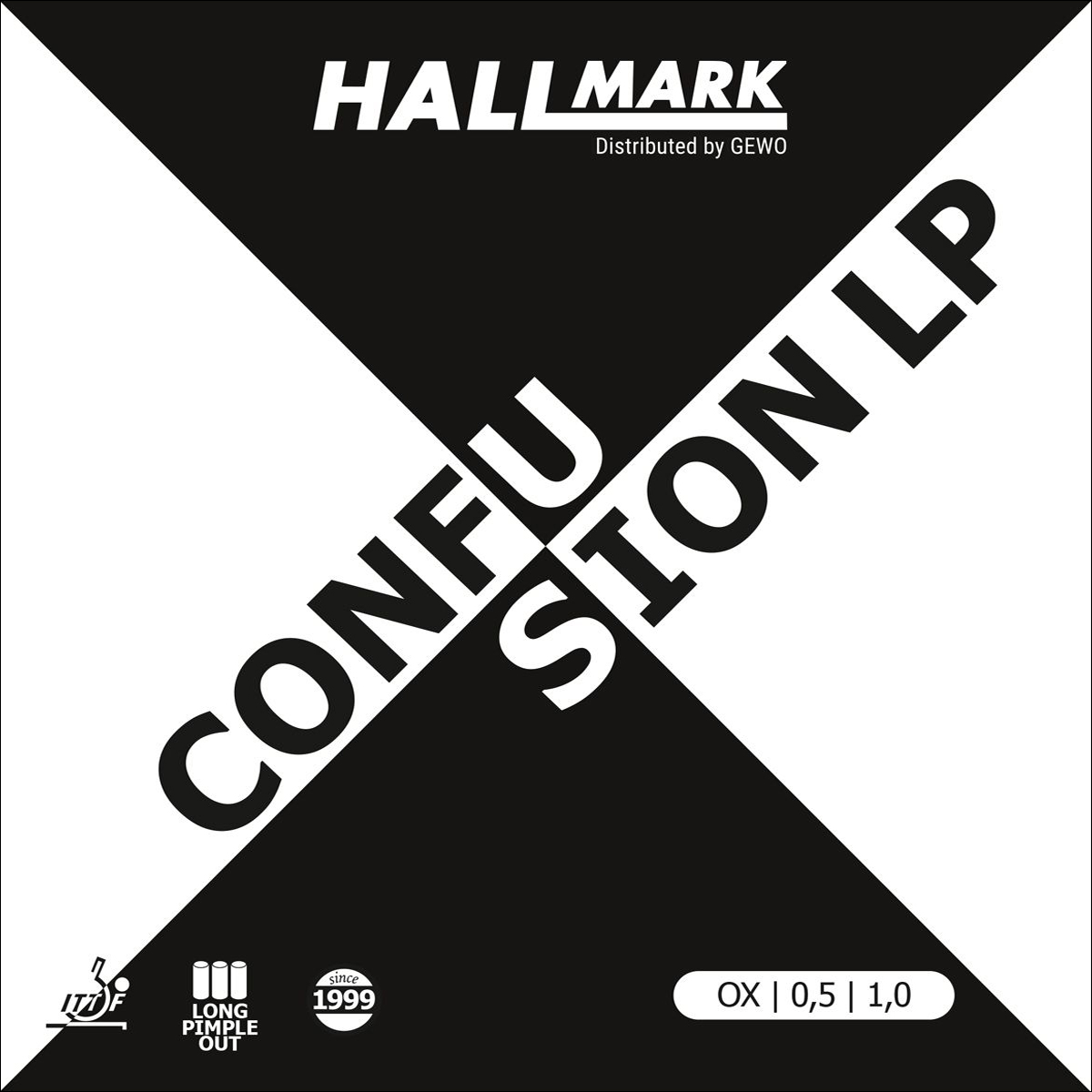HALLMARK Belag Confusion-LP rot OX