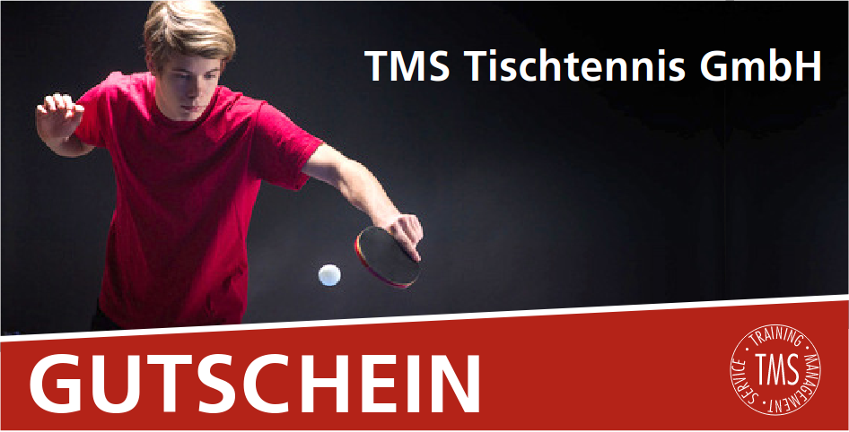 TMS-Tischtennis Gutschein  5€