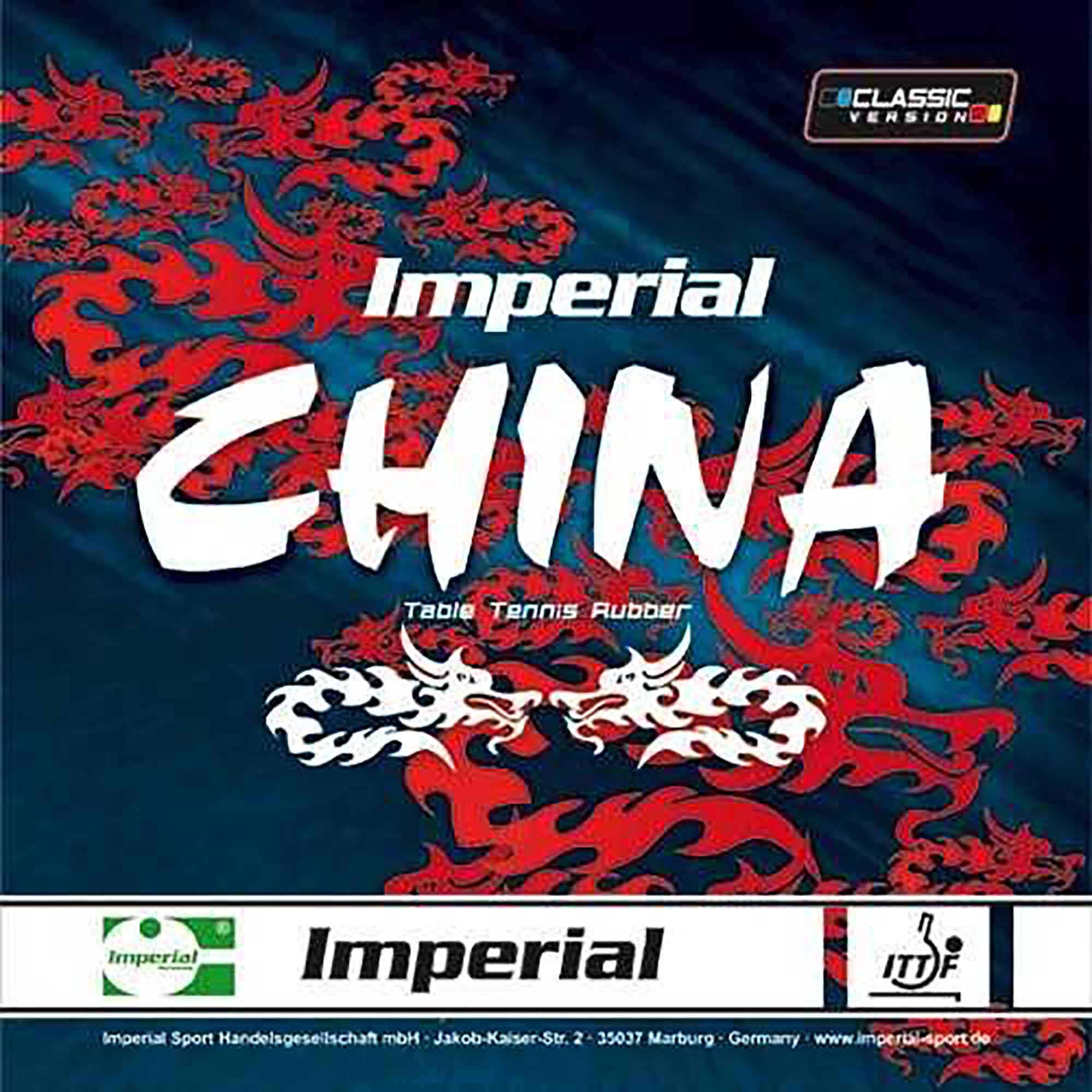 Imperial Belag China Classic rot 1,5 mm