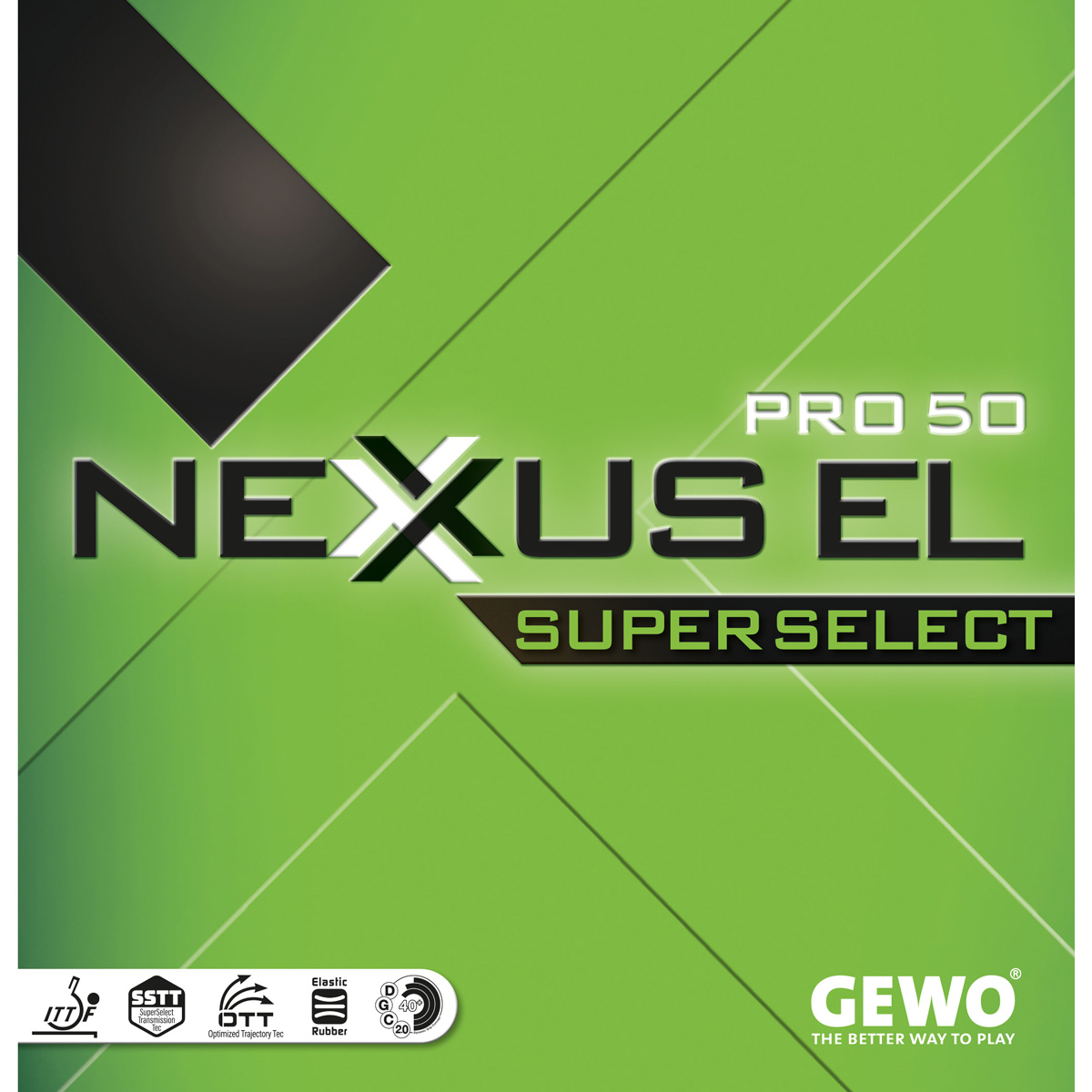 GEWO Belag Nexxus EL Pro 50 SuperSelect grün 2,0 mm